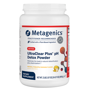 UltraClear Plus pH Detox Powder, Pineapple Banana Flavor